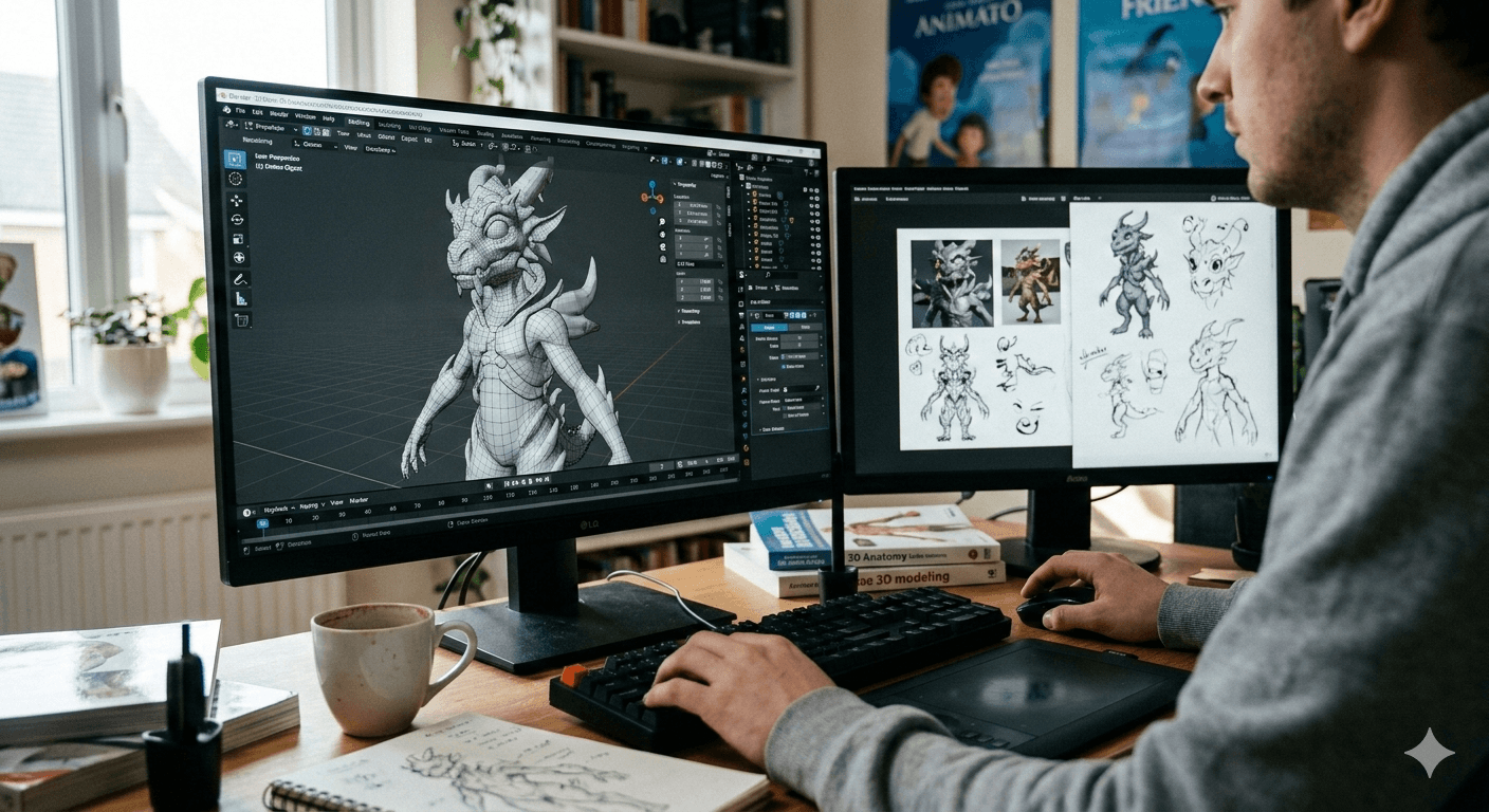 blender learning hero image